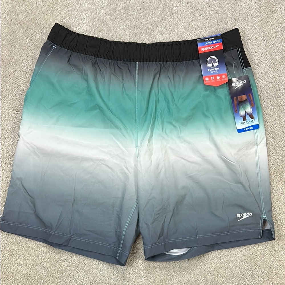 Speedo Tech Volley Shorts NWT